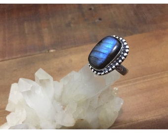 Labradorite Ring