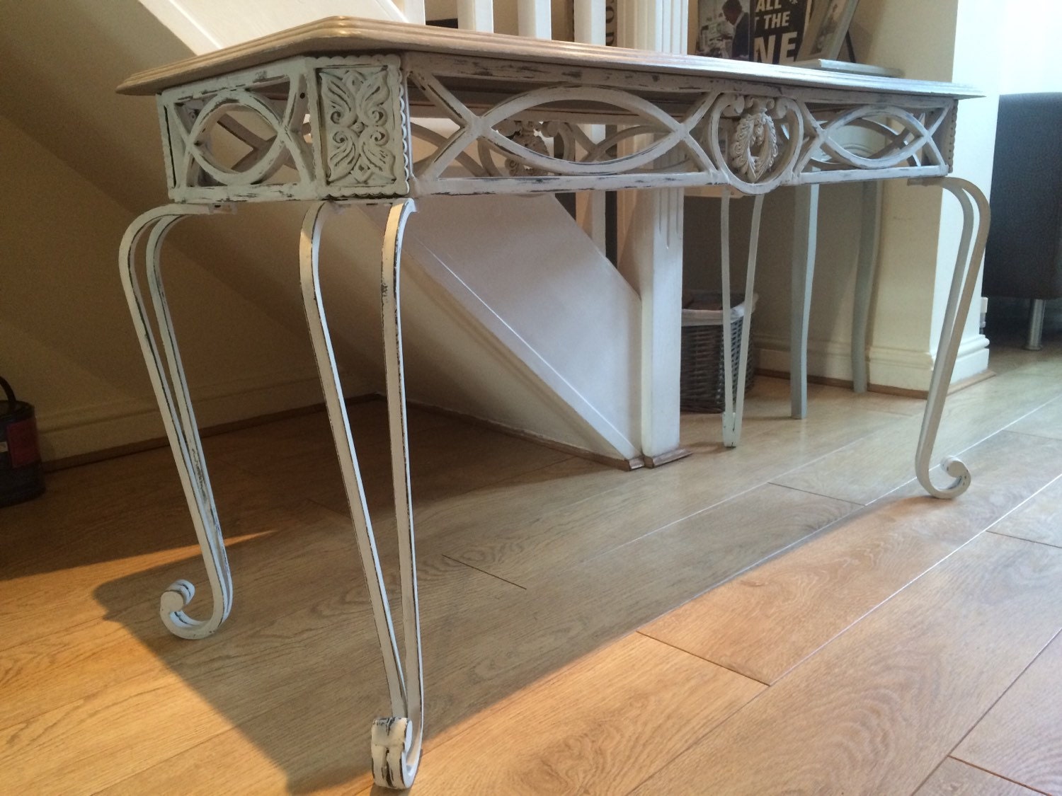 Console Table. Newly refurbished Haute Juice