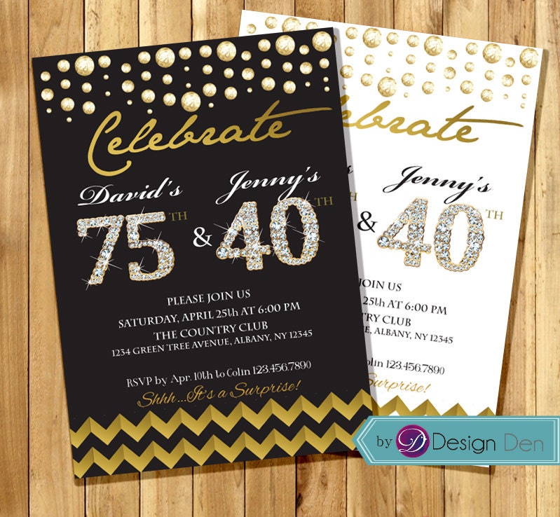 Joint Birthday Party Invitations 8