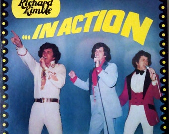 Richard Kimble In Action Vinyl Record Album LP Released 1970's VIP Vista International Records 582N12 Artist Signed