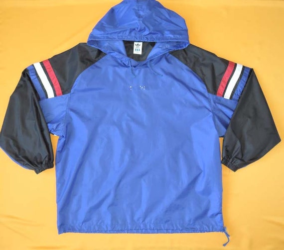 Vintage 80s Adidas Jacket Descente Windbreaker Nylon Proof