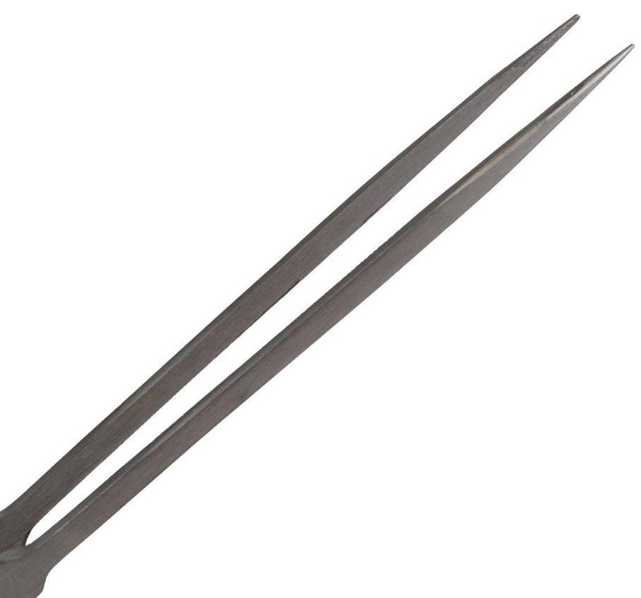 8 Long Nose Narrow Tweezers Straight Fine Point Tip