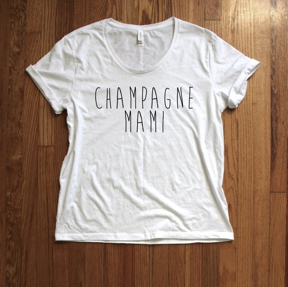 champagne mami shirt