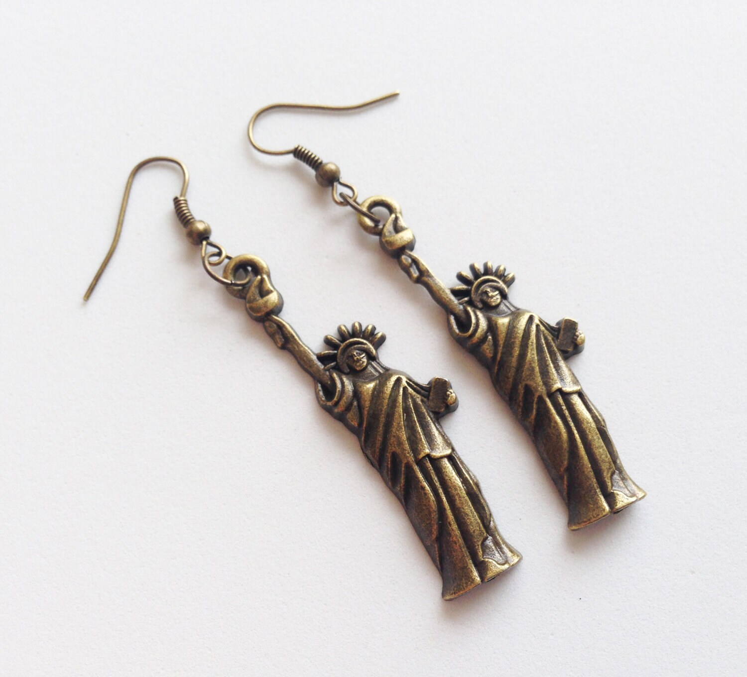 STATUE OF LIBERTY Earrings Statue of Liberty Jewelry Statue of