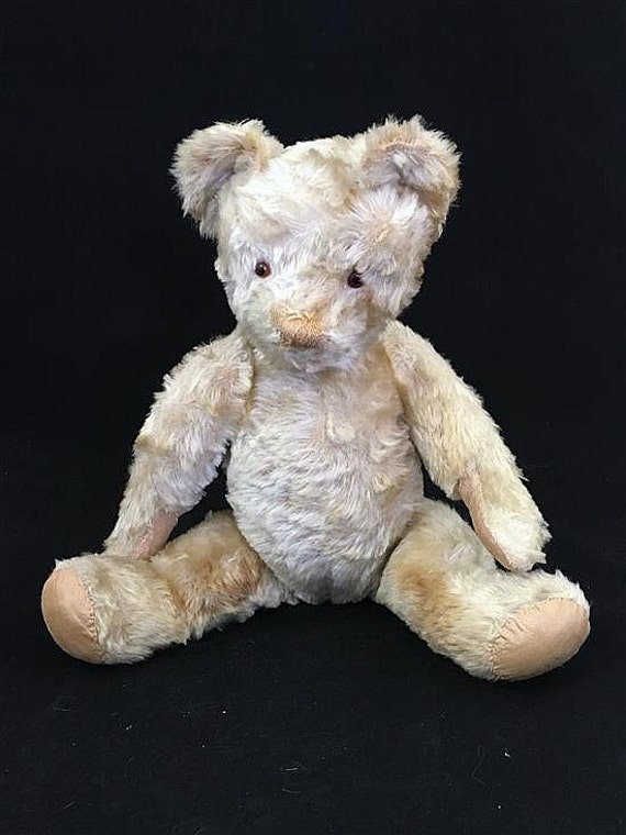 antique mohair teddy bear