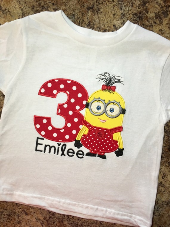 personalized minion shirts