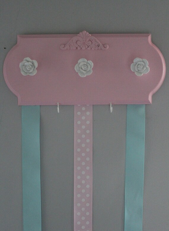 bow holder pink bow holder hairbow holder nursery by WinsomeWalls