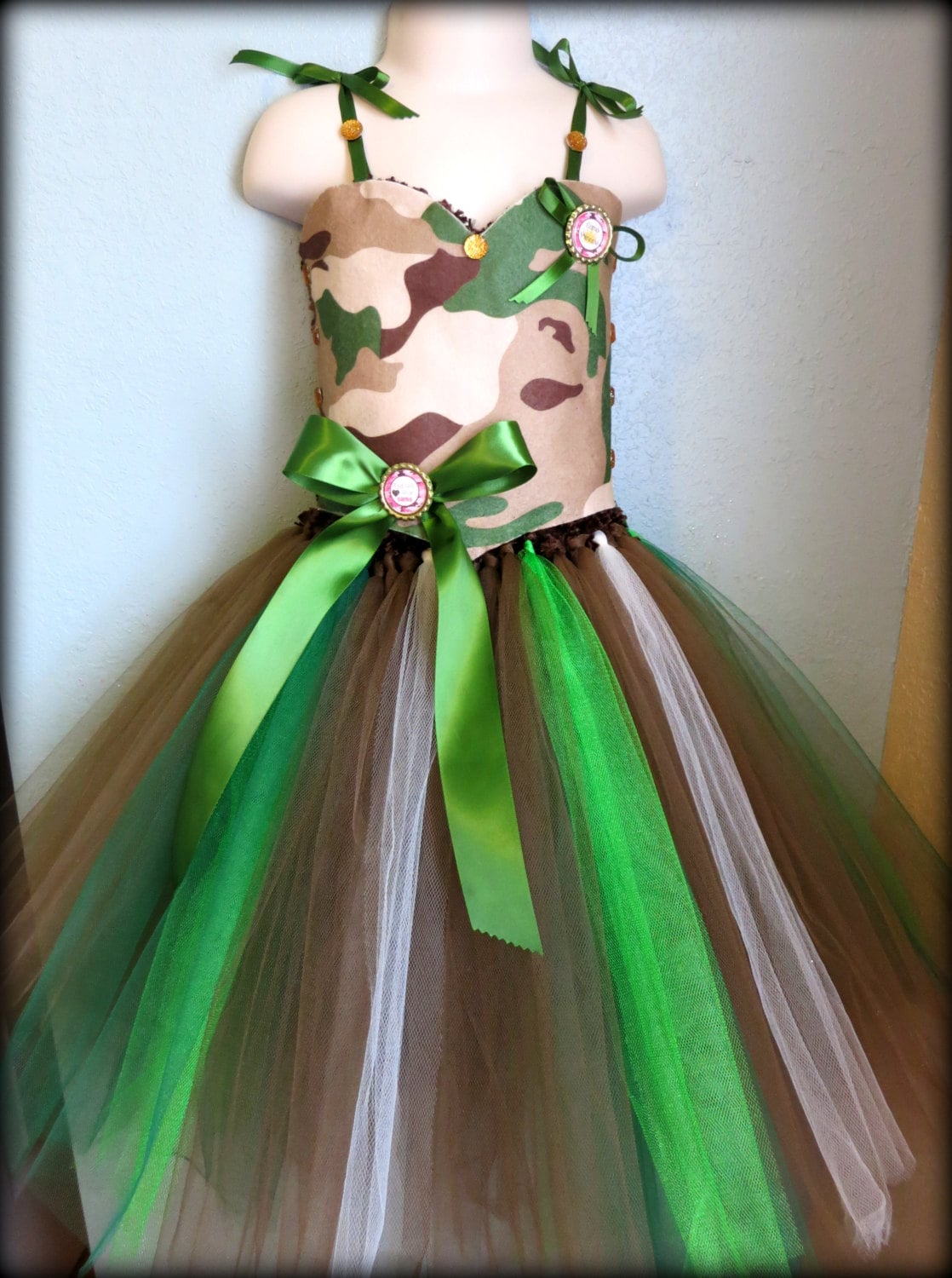 Real Girls Wear Camo CUTE Camo Princess Tutu Dress Fits