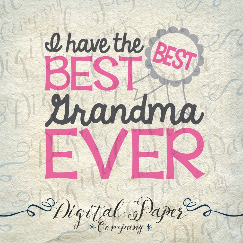 Best Grandma Ever Award Ribbon Mother's Day by