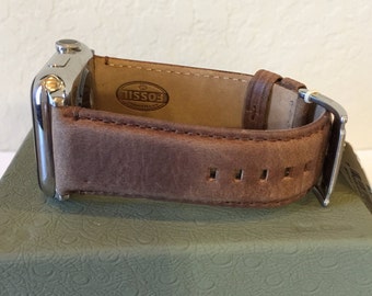 fossil apple watch strap