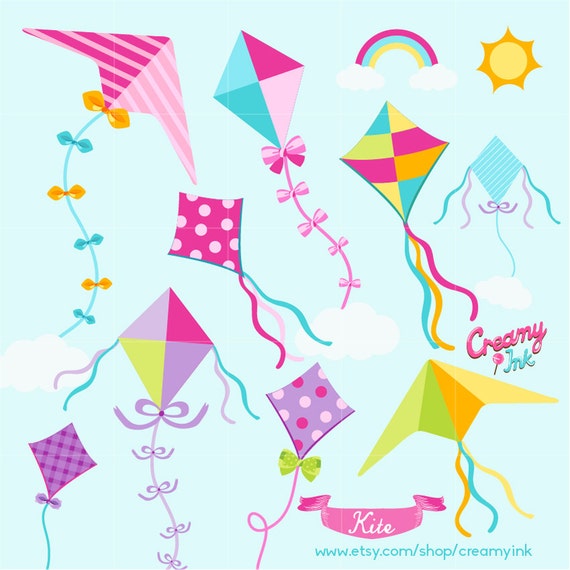 rainbow kite clip art - photo #32