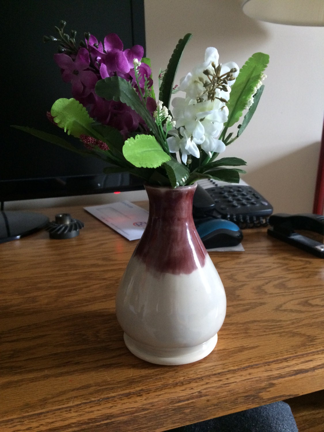 Small Pottery Vase by KandLStudios on Etsy