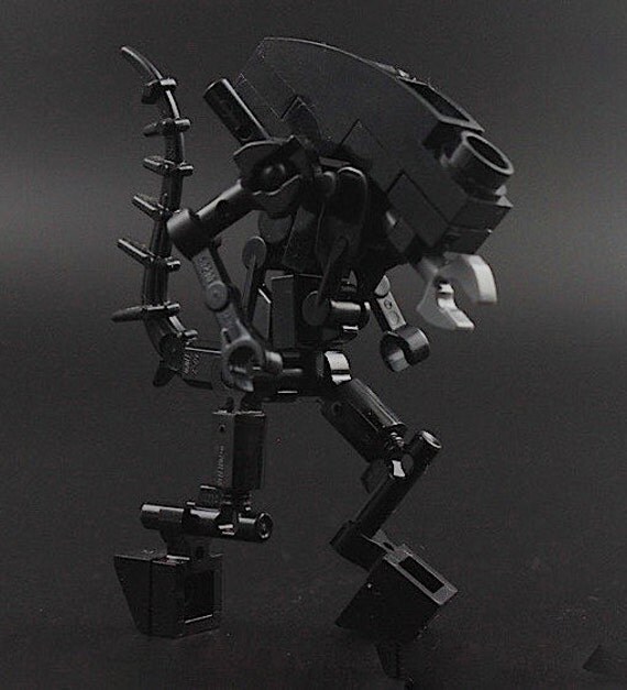 MOC design Lego Alien Xenomorph custom in by Customfigshop on Etsy