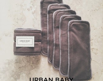 Bamboo Charcoal Insert, Bamboo Charcoal, Bamboo, Cloth Diaper Insert, Bamboo Insert, Organic Insert, Cloth Nappy Insert, 10 Pack Inserts