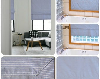 Roman blinds - different colors and designs