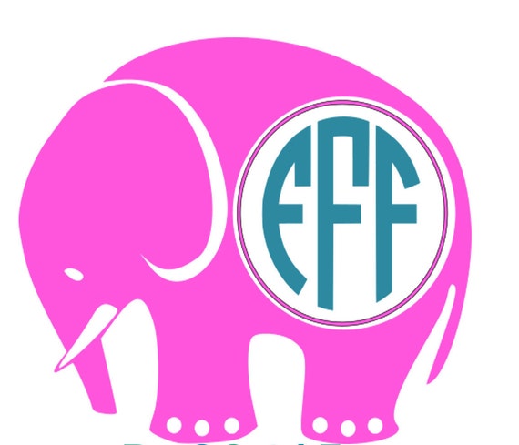 Free Free 100 Elephant Monogram Svg Free SVG PNG EPS DXF File