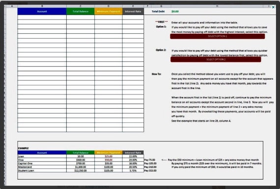 debt payoff tracker excel spreadsheet digital download to debt payoff spreadsheet excel