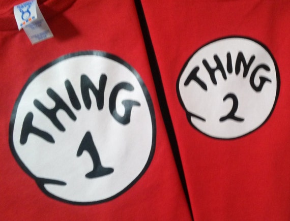 THING 1 THING 2 3 4 5 6 etc. t shirts infant toddler