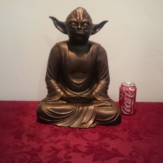 Master Yoda Meditating Buddha Novelty Statue by LucidCrafting