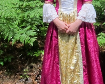 fantasy medieval princess dress