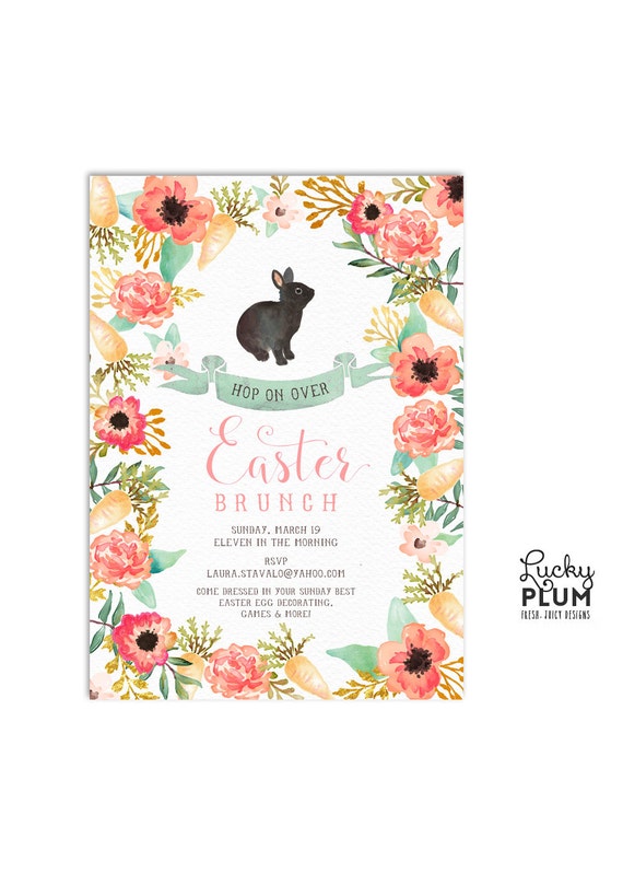 Easter Brunch Invitations 3