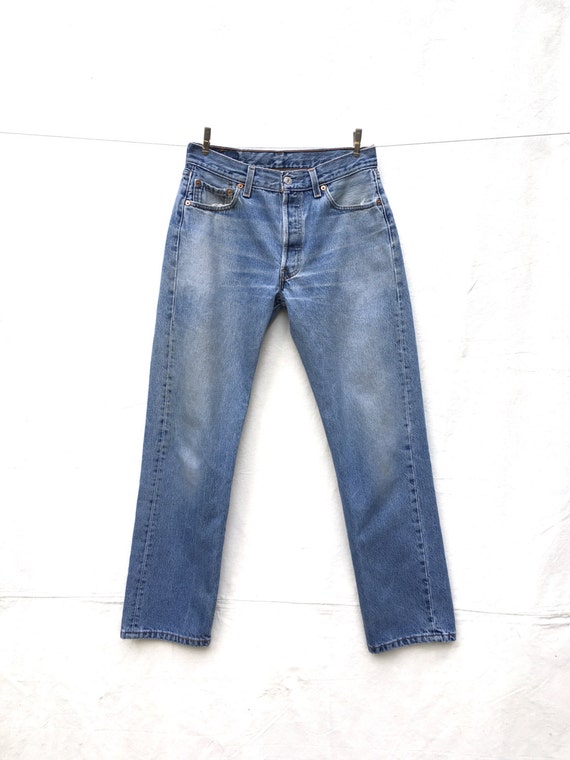 vintage high waisted levi 501 jeans