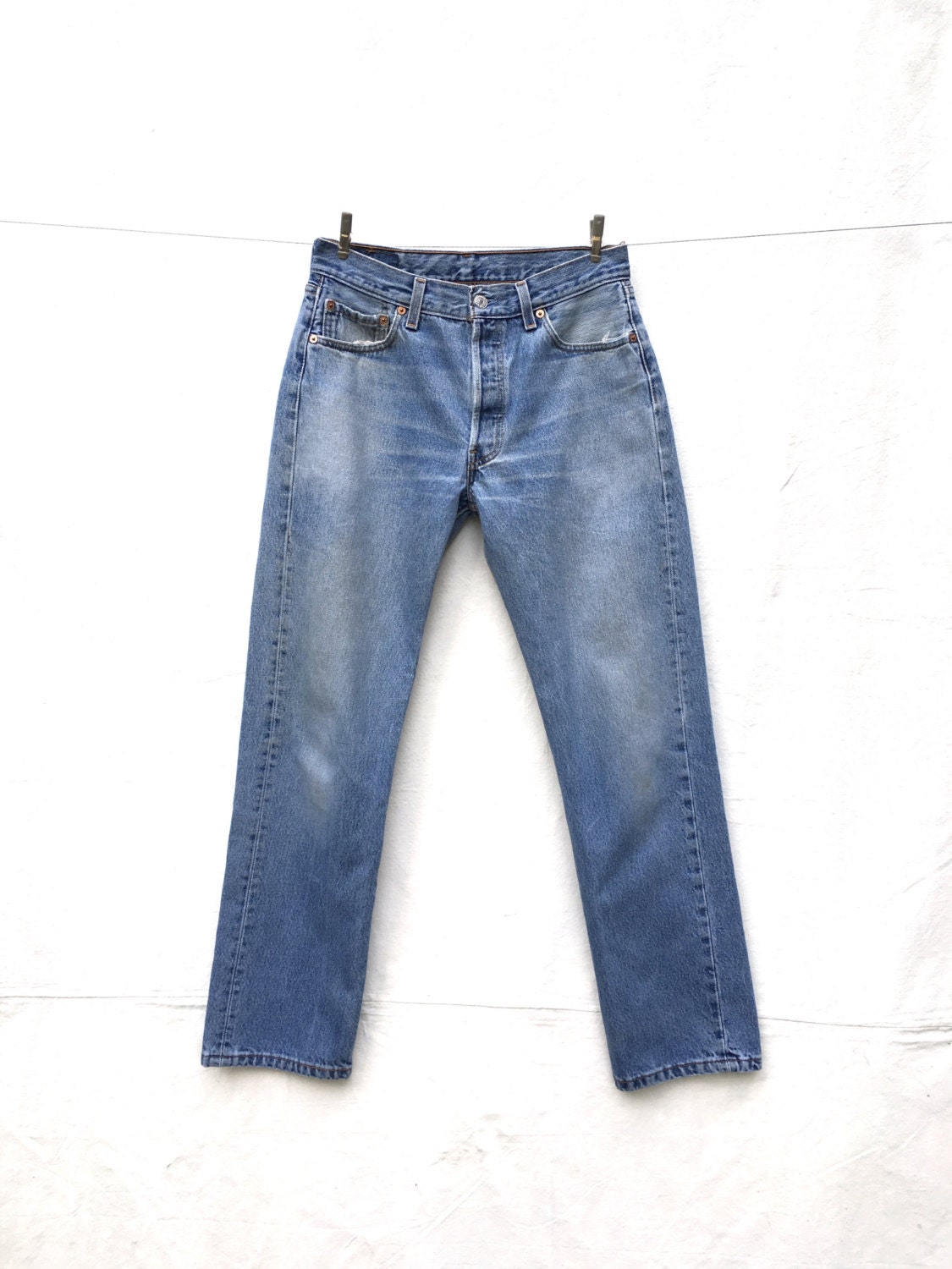 501 LEVIS 29 Waist Boyfriend Jeans Levi High Waisted Vintage