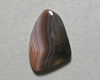BOTSWANA AGATE cabochon freeform 18X27mm designer cab