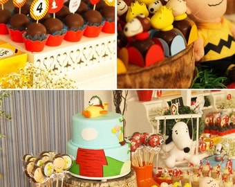 32 Best Photos Snoopy Party Decorations : Pre-Lit Snoopy And Woodstock On Pumpkin Halloween ...