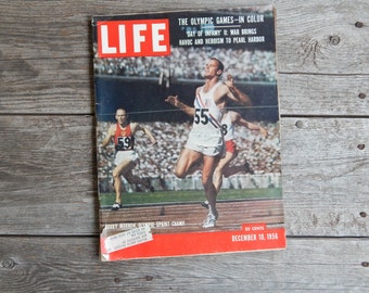 December 10th, 1956 Olympic Issue of Life Magazine