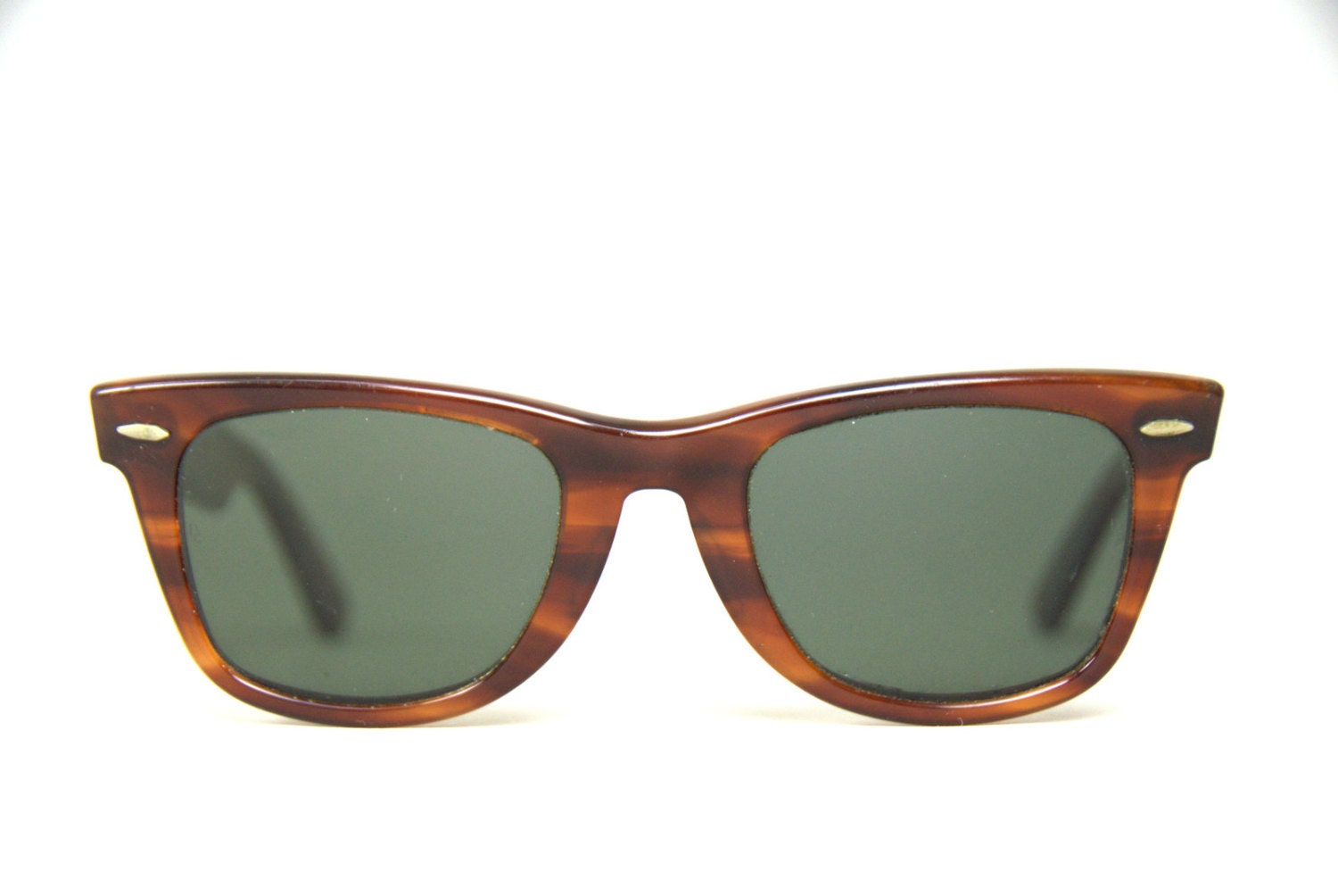 60s Ray Ban Wayfarer B&L 5024 USA Tortoise Shell Sunglasses