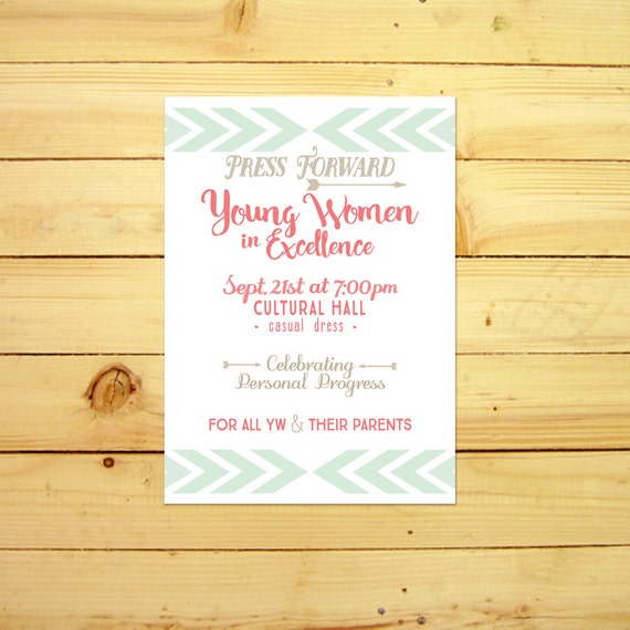 Young Women in Excellence LDS Young Women by sophieandlu on Etsy