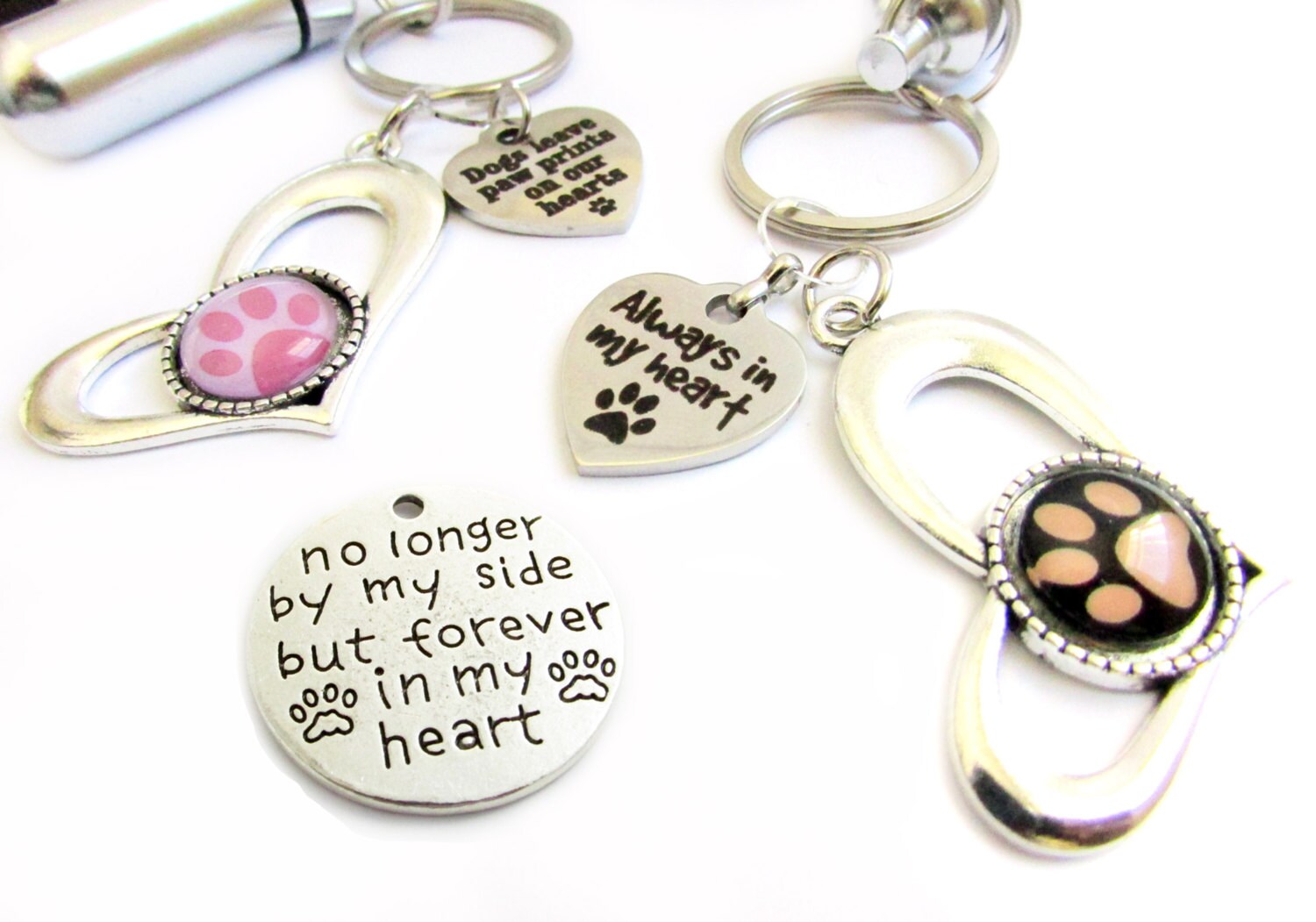 Pet Ashes Keychain Urn Keychain Ashes Carrier by EarthlieTreasures