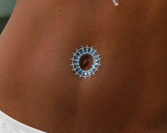 Navel Jewelry,Belly Button Rings,Belly Dancer Costume Jewelry,Exotic Dancewear,Nipple Pasties,Erotic Lingerie,Nipple Jewelry,Pasties.NPJ-40