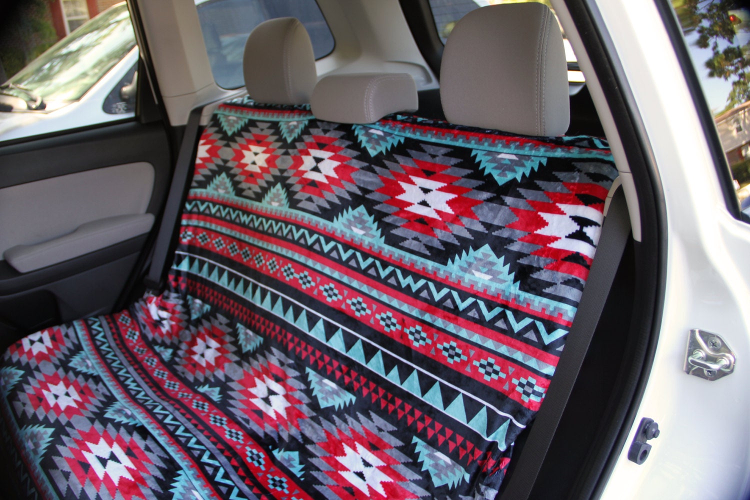 Aztec Car Seat Covers Back Seat Car Cover Tribal by ChicMonogram