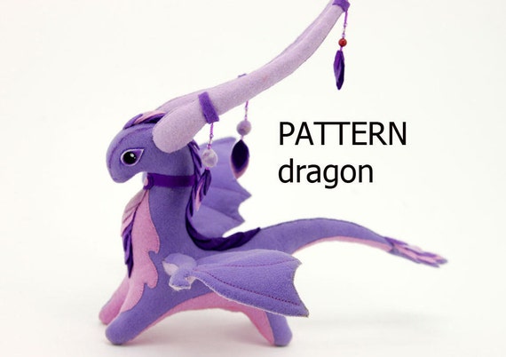 dragon soft toy pattern