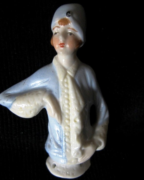 porcelain figurines flapper