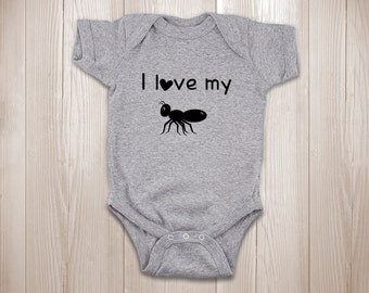 I Love My Aunt ONESIES ® Brand Bodysuits Baby Bodysuit or Baby T-Shirt Aunt Baby Announcement Baby Shower Gift Cute Baby Clothes