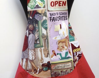 Yesterdays Memories vintage girls apron