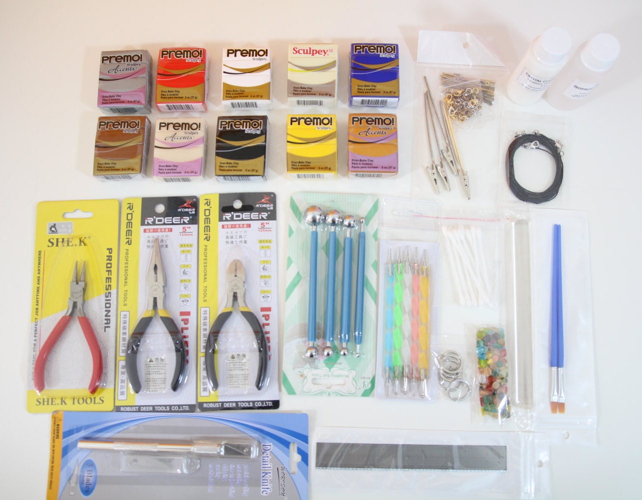 Polymer Clay Starter's Kit OR Customize Your Own Polymer