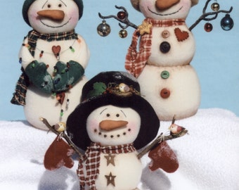 Primitive PATTERN Snowfolk