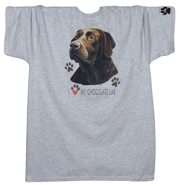 chocolate lab t shirt