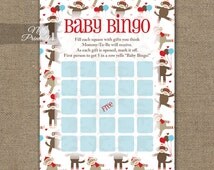Unique monkey bingo related items | Etsy