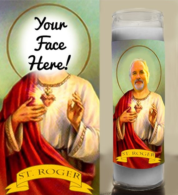 Customized Prayer Candle The Son Devotional by GoSaintYourself