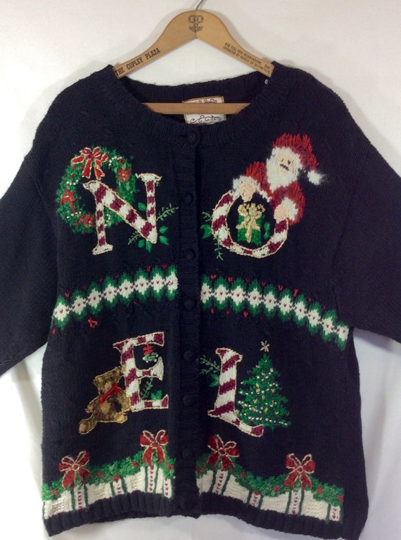 ugly sweater button up