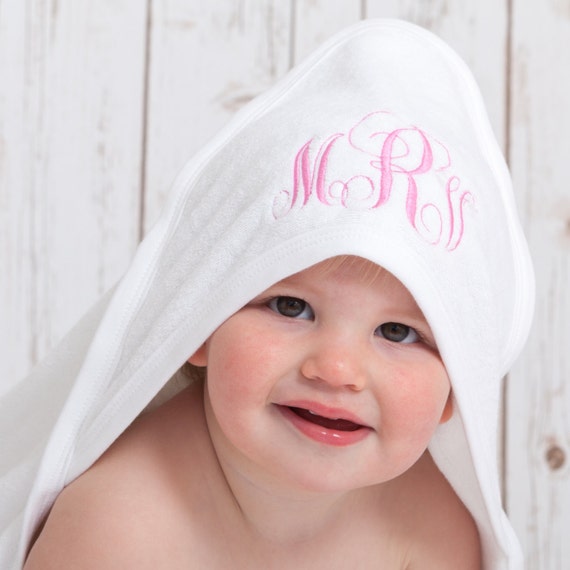 Hooded Baby Towel Personalised Baby Towel Liberty Baby Gift