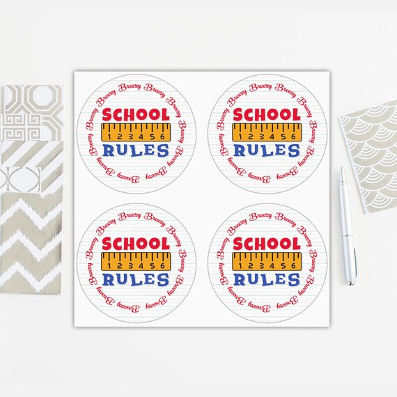 Items similar to Personalized school labels,