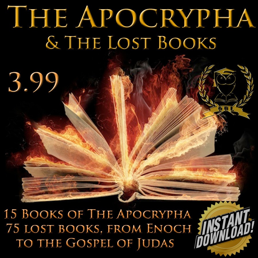 The Apocrypha KJB and the lost books Bible Christianity