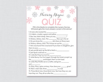 Celebrity Baby Shower Game Printable Woodland by ShowerThatBaby