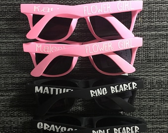 Custom Personalized Sunglasses - LOTS of COLOR Options